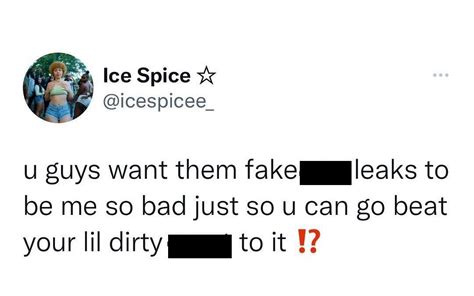 ice spice twitter leaked|Ice Spice Leaked Video : r/LeakedIceSpice